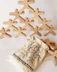 Wooden Balancing Acrobats