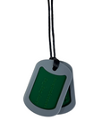 Army Dog Tag Chewy Necklace