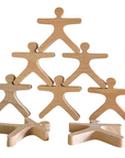 Wooden Balancing Acrobats
