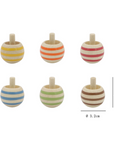 Flip Over Spinning Tops