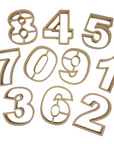 Numbers Eco Cutter Set