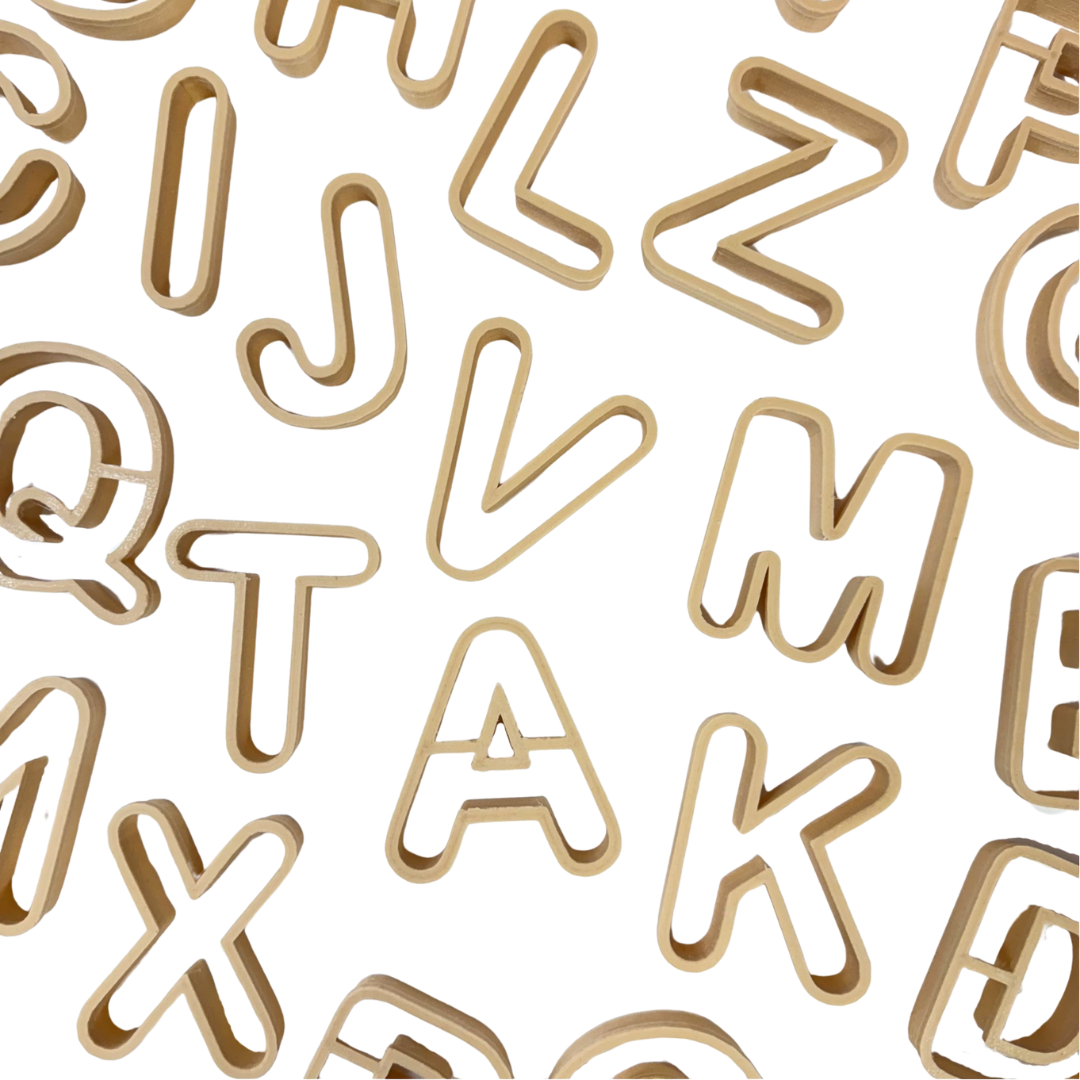 Alphabet Eco Cutter Set