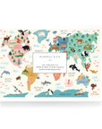 Mindful & Co Kids World Map Puzzle