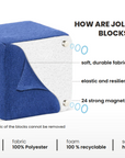 Jolly Heap Magnetic Blocks