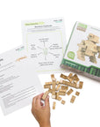 Eco-Bricks™ Bamboo 180 Piece With Felt Stickers