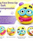 Face Swap Squishy Ball Sensory Squeeze Toy