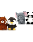 Super Soft Furry Animal Plush – Panda, Penguin, Sloth & Friends
