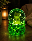 Smooshos Snow Globe Quokka – Glow in the Dark Squishy Sensory Toy