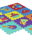Foam Puzzle Play Mats + Carry bag