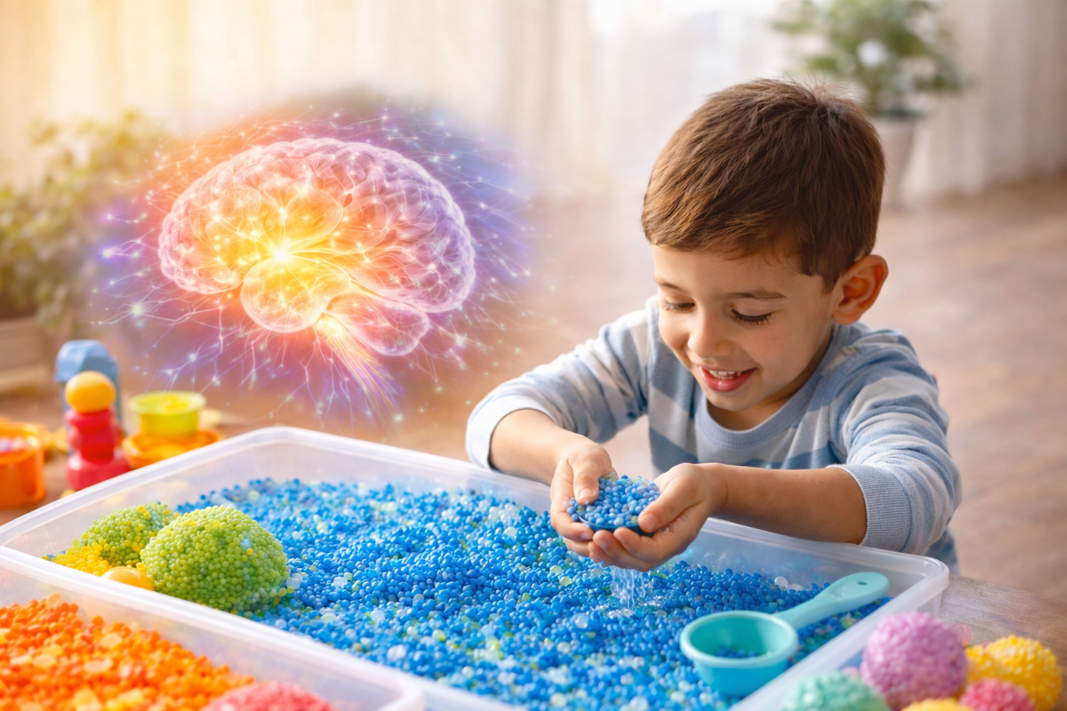 Science Behind Sensory Play & Brain Development