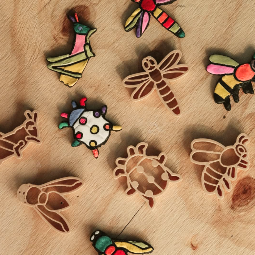Insect Eco Cutter Set - Buy Insect-Shaped Play Dough Cutters – Sensory ...