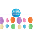 Sensory Sprouts Textured Calming Pastel Shapes & Stones