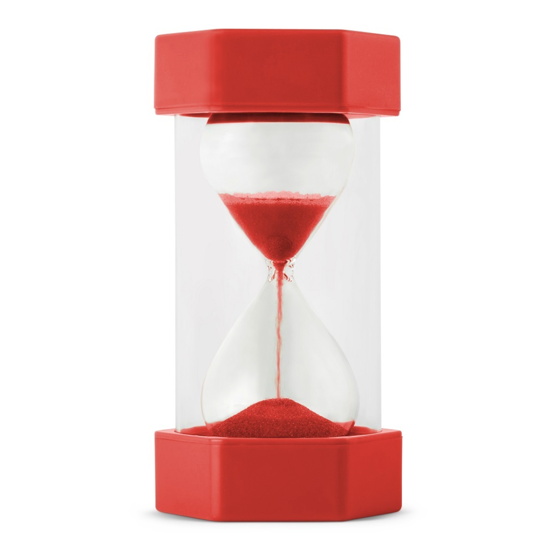 Sand Timer 2 Minute Red – Visual Timer for Kids | Sensory Tools ...