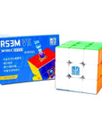 Magnetic Speed Cubes 3x3 Stickerless - MoYu Meilong 3M V2, RS3M V5 Dual Adjustment, RS3M V5 Maglev & GAN V100 Maglev