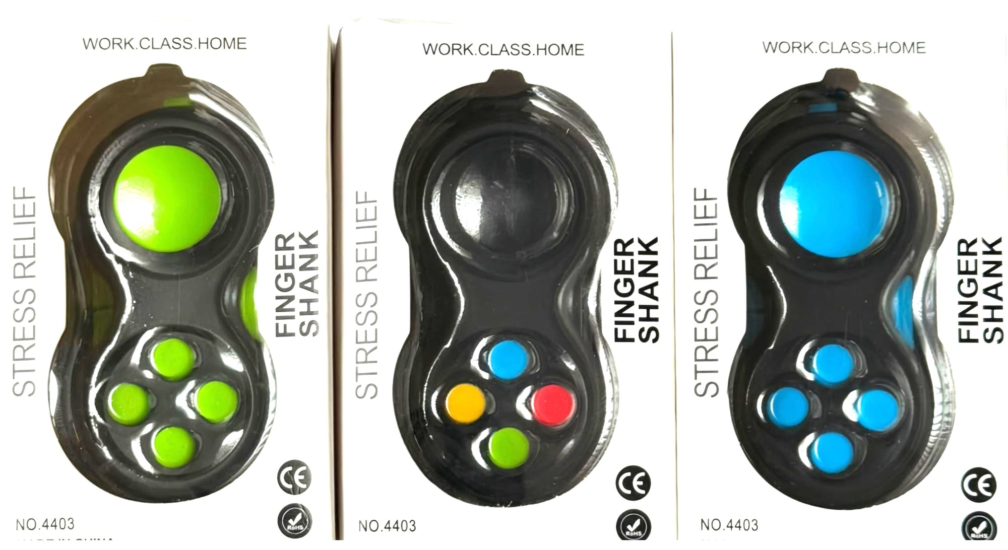 Fidget Controller Pad — Stress Relief Finger Shank