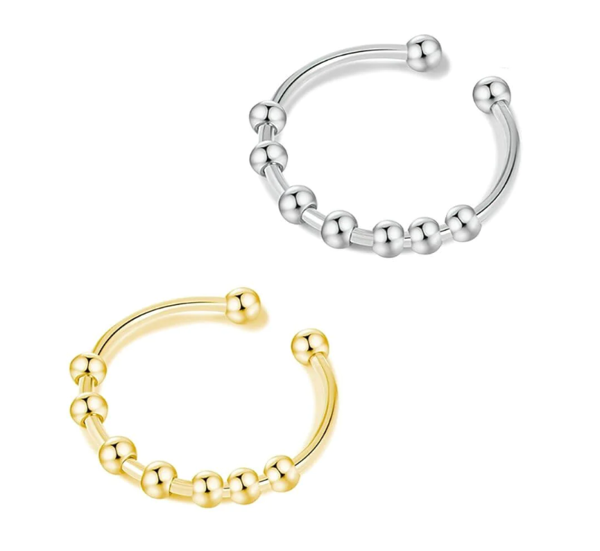 Anxiety ring hot sale with balls