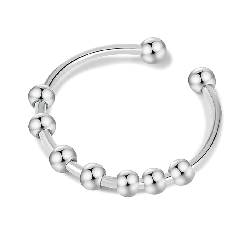 Adjustable Beaded Anxiety Ring Sensory Tools Australia