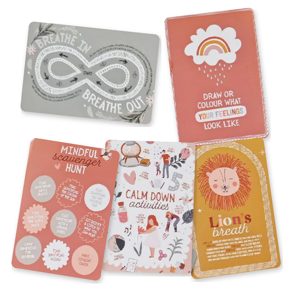 Calm Down Cards – Self-Regulation Activity Cards for Kids