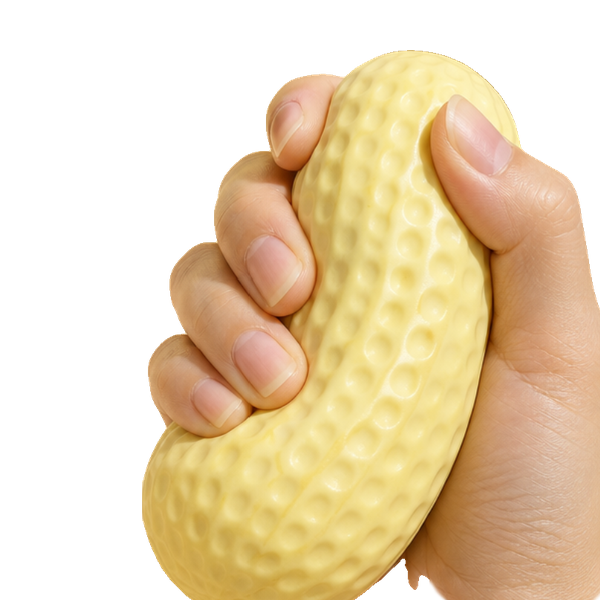 Crunchy Peanut Squishy – Textured Squeeze Fidget