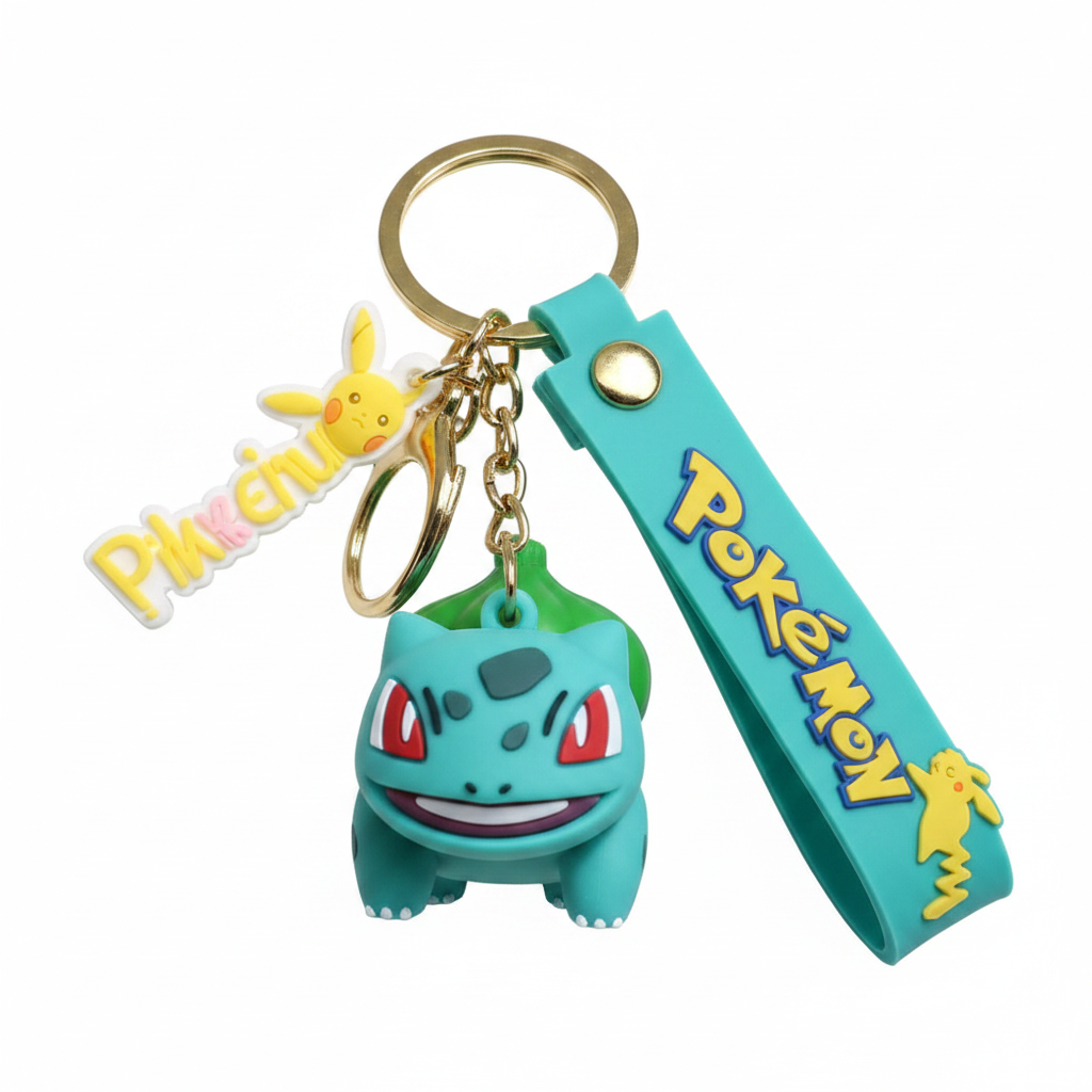 Bulbasaur Pokémon Keychain clean product image
