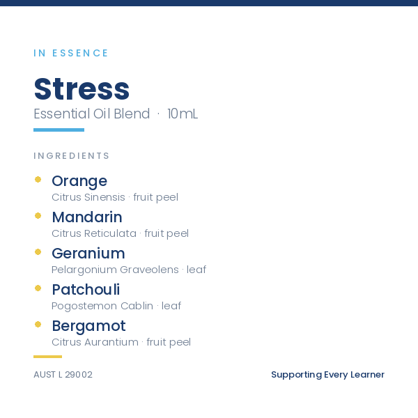 In Essence ie: Stress Essential Oil Blend 10mL