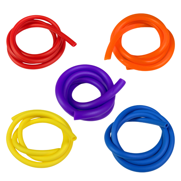 Latex Free Tubing - 5 Pack - 1 each of 1m length of the 5 different tubing levels