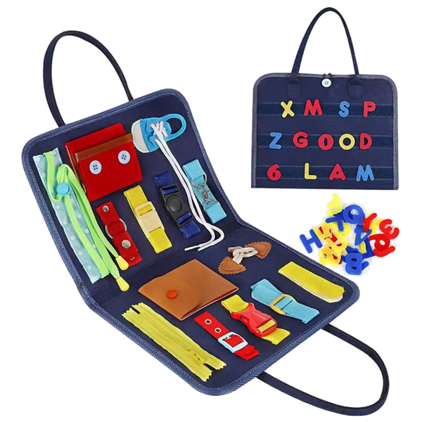 Montessori Activity Sensory Board