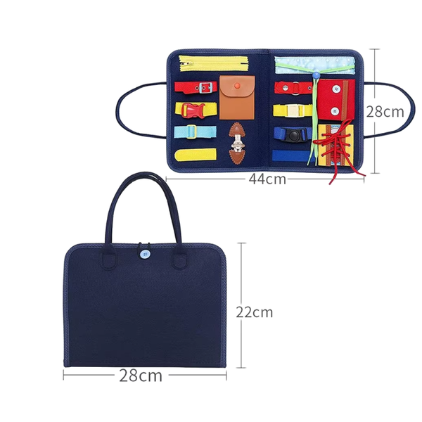 Montessori Activity Sensory Board