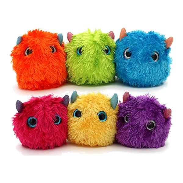 Fluffy Ball Monster Plush – Shaggy Sensory Soft Toy