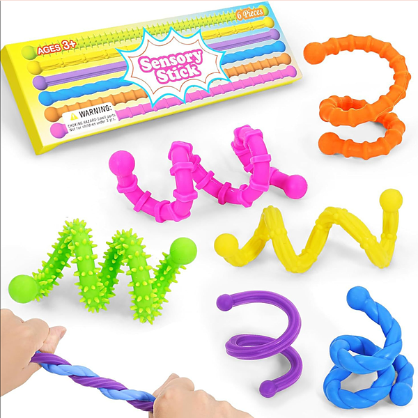 Sensory Stick Textured Twistable Strings