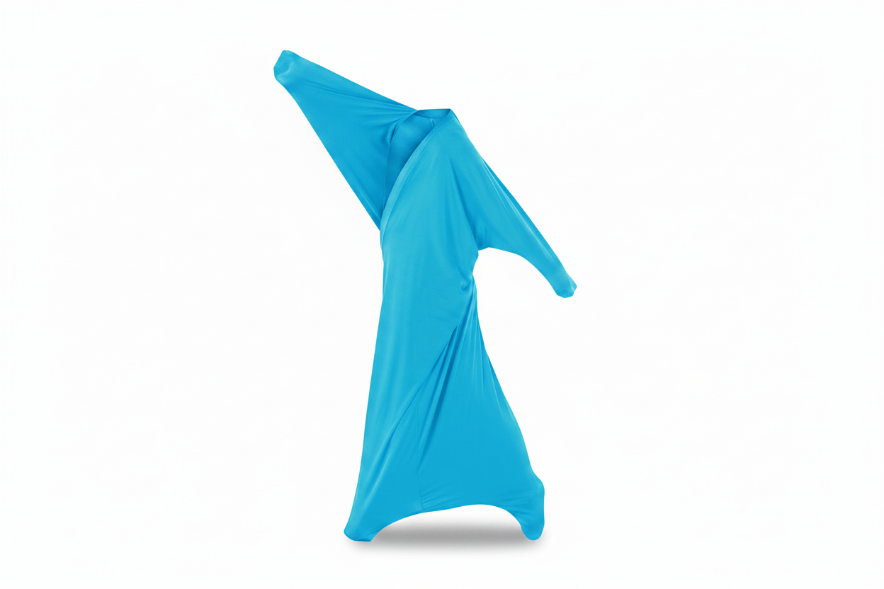 Sky Blue Lycra Body Sock