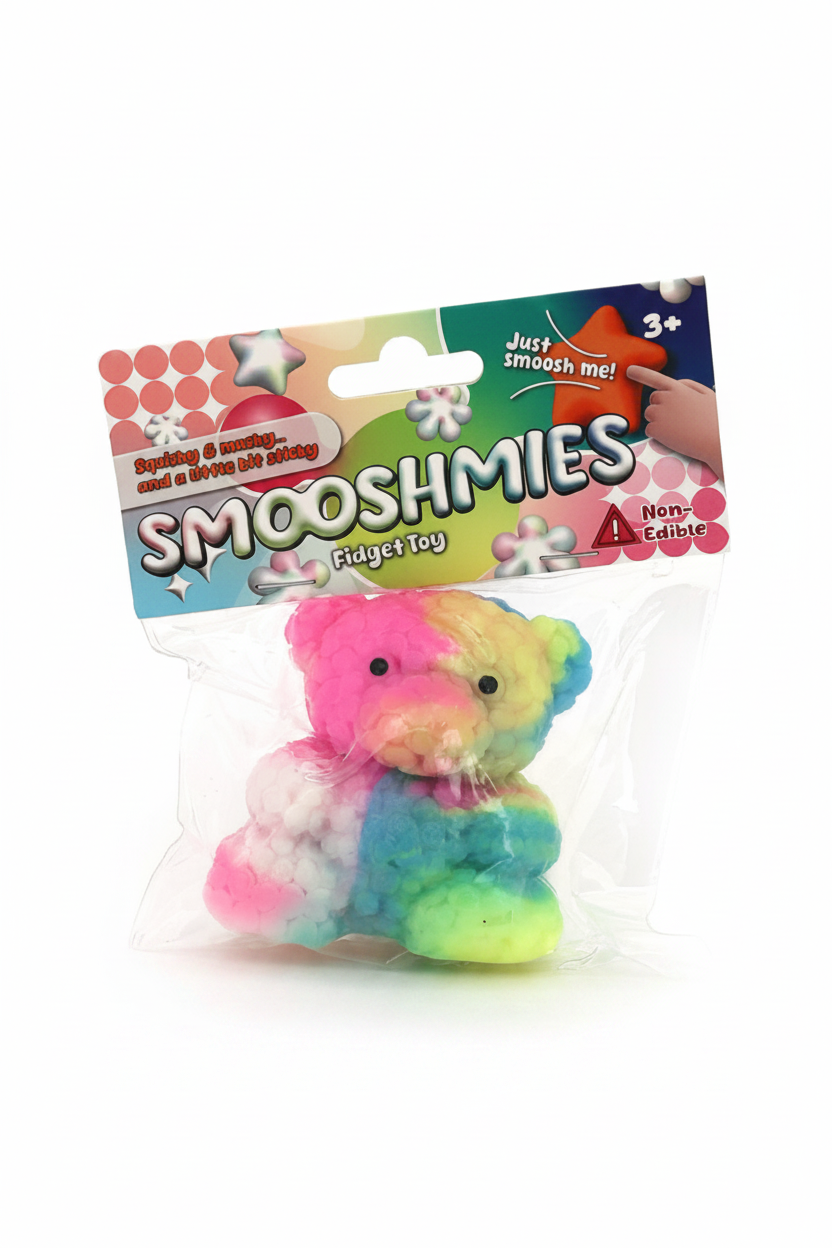 Smooshmies Fidget Toy White Background