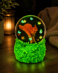 Smooshos Snow Globe Kangaroo – Glow in the Dark Squishy Sensory Toy