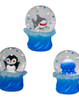Smooshos Snow Globe Sea Animals – Glow in the Dark Squishy Sensory Toy