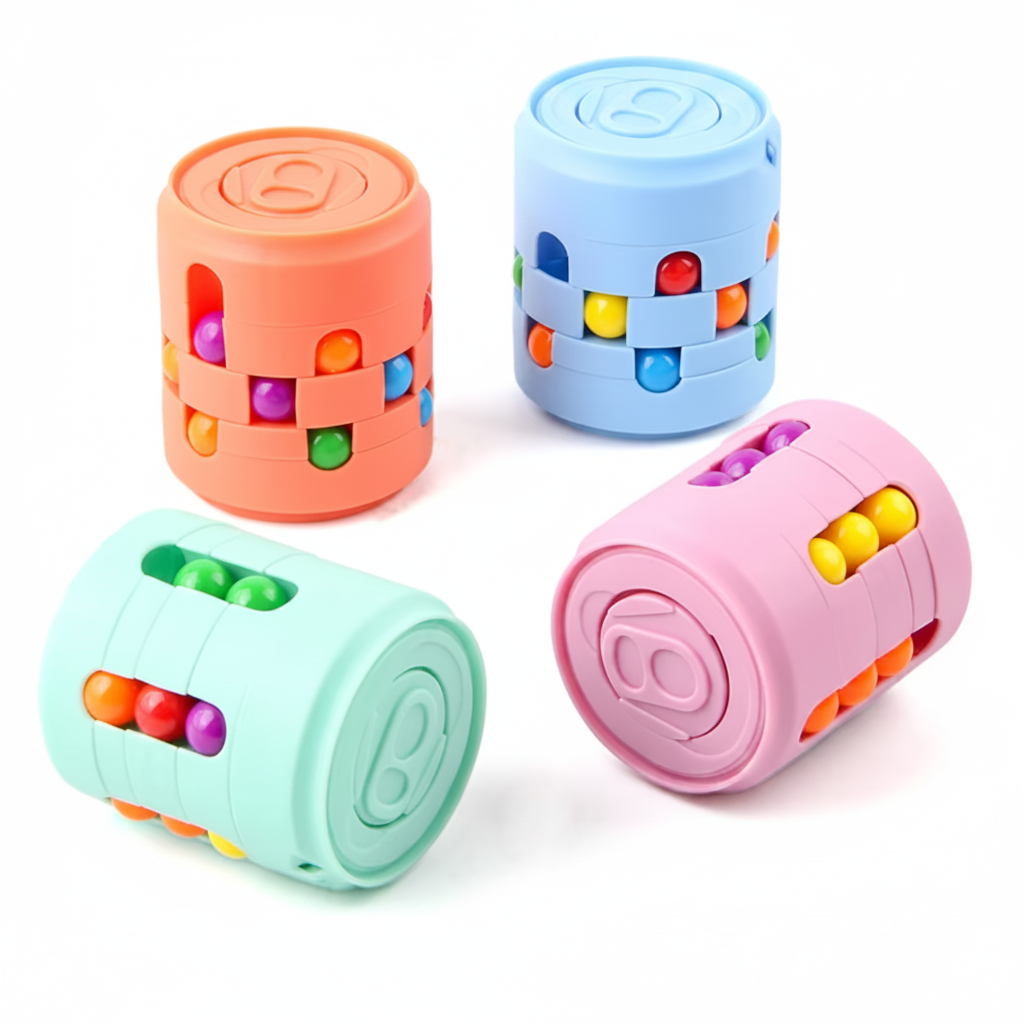 Spin & Slide Sensory Can - All Colours