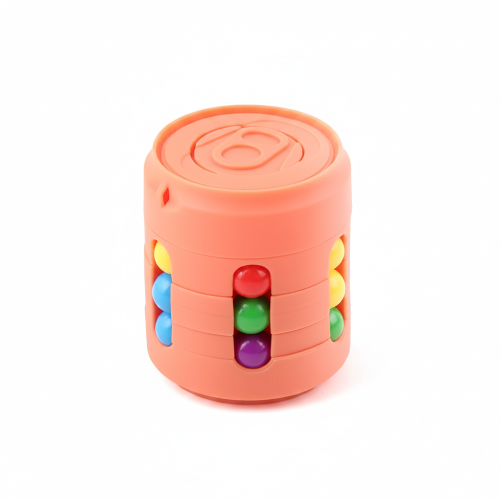 Spin &amp; Slide Sensory Can - Pink