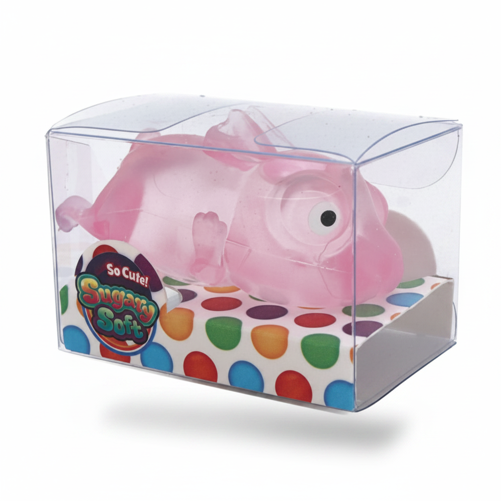 Sugary Soft Axolotl White Background