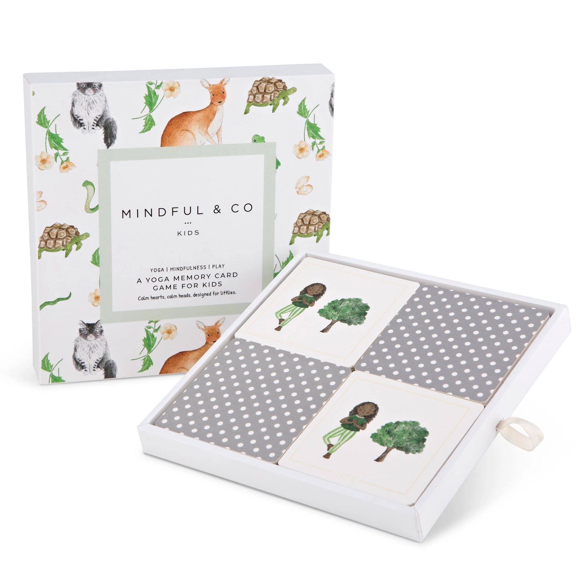 Mindful &amp; Co Kids Yoga Memory Card Game