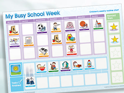 Magnetic Moves - My Busy School Week